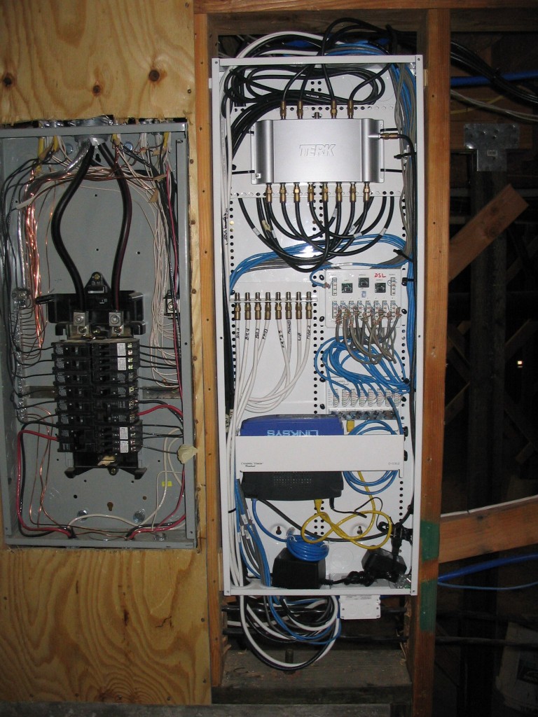 Structured Wire Panel – mwhomewiring.com – 408 228-2597 | MW Home